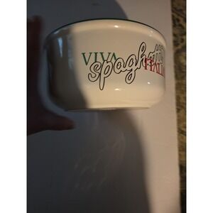 Viva‎ Spaghetti Italia Bowl. Vintage Waechterbach Made In Spain.